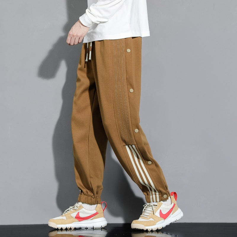 Pantalons de sport à la cheville, à la mode et à l'automne pour hommes