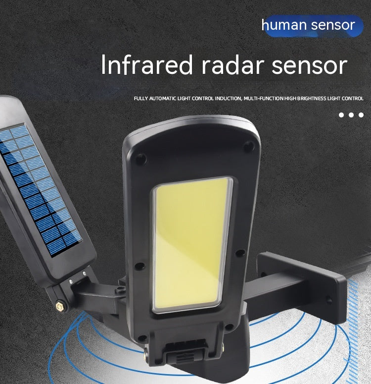 Lampe solaire à induction du corps humain