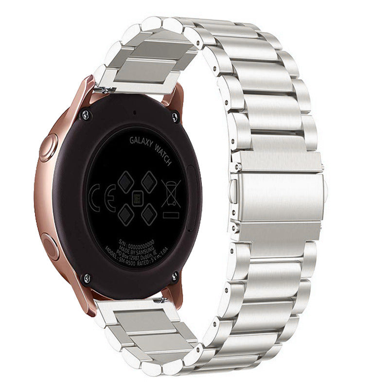 Montres en acier inoxydable Bracelet en métal à trois perles