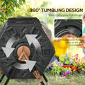 Double chambre Compost Tumbler Bin