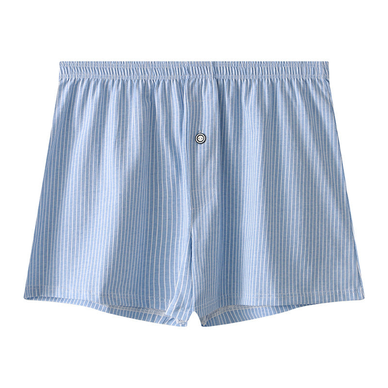 Sous-vêtements Hommes Coton Breathable Boxer Youth Loose Sports Home