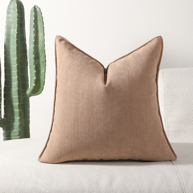 Herringbone rod end pillow cushion cover