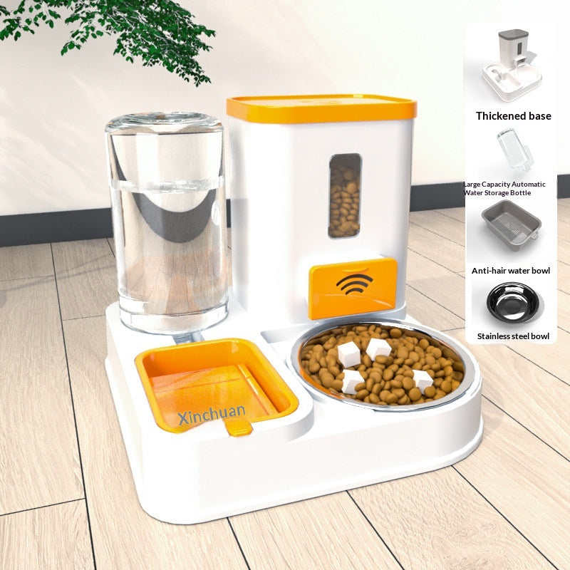 Bowl d'alimentation et de station de boisson pour animaux de compagnie