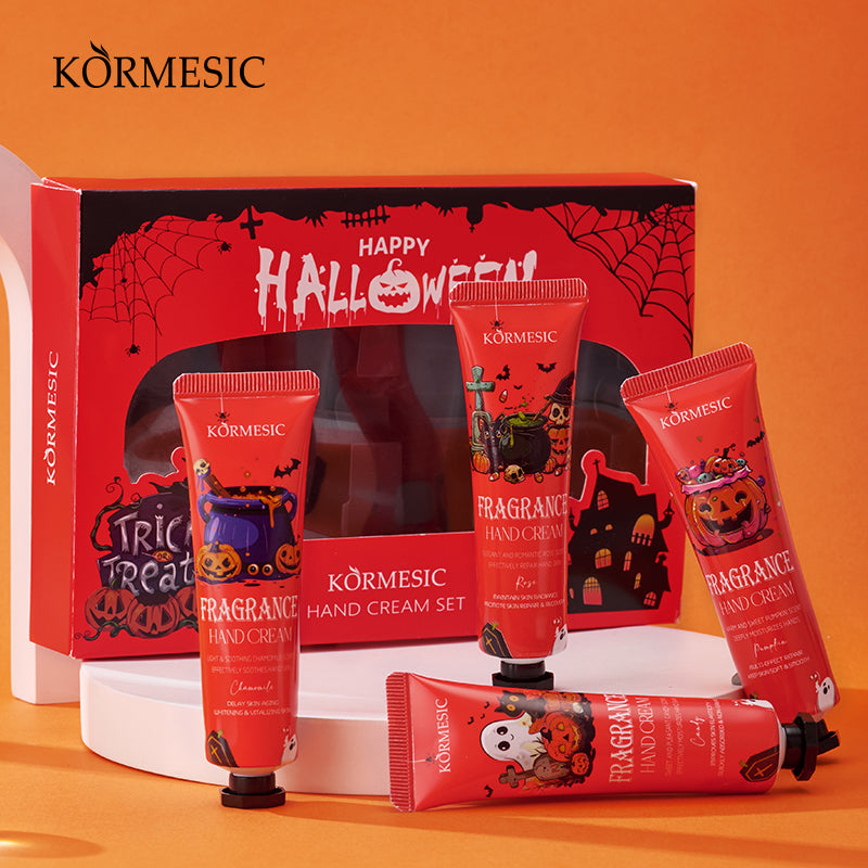 Ensemble de crème à main KORMESIC Halloween pour le commerce extérieur 30g-30g-30g-30g