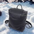 Sac à dos en cuir léger de grande capacité