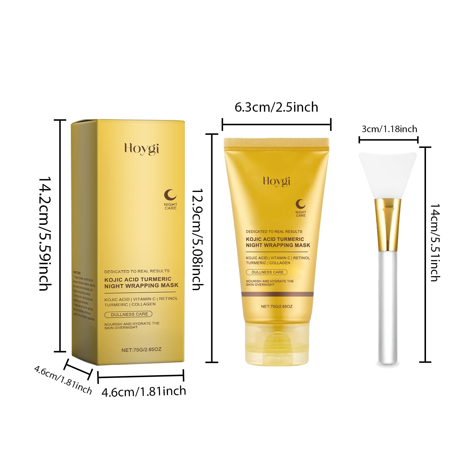 Masque visage 75g-1 Masque visage Brush-box