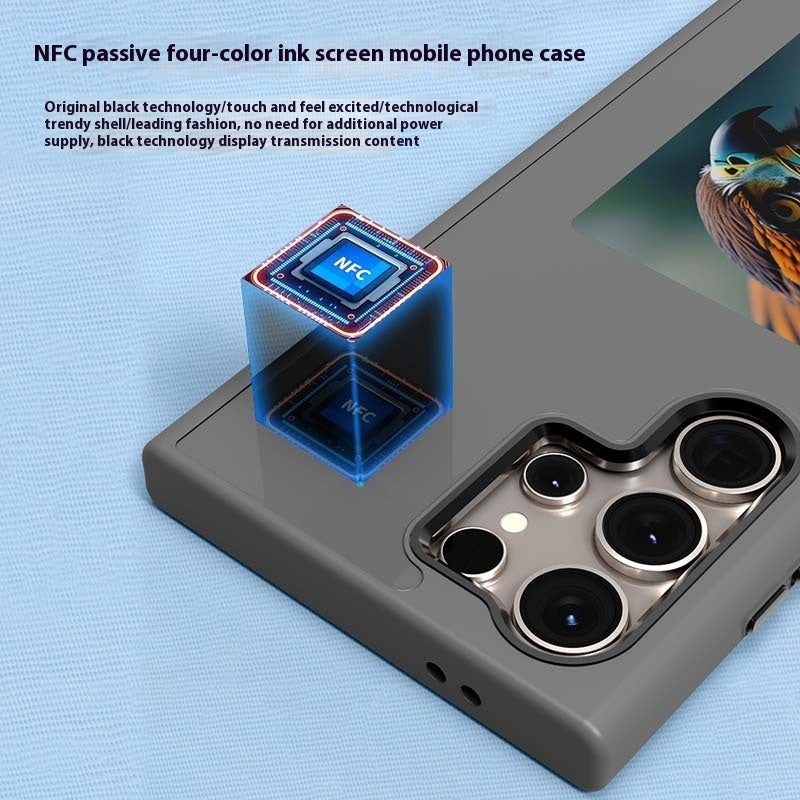 Écran d'encre NFC Cas de téléphone à induction sans charge