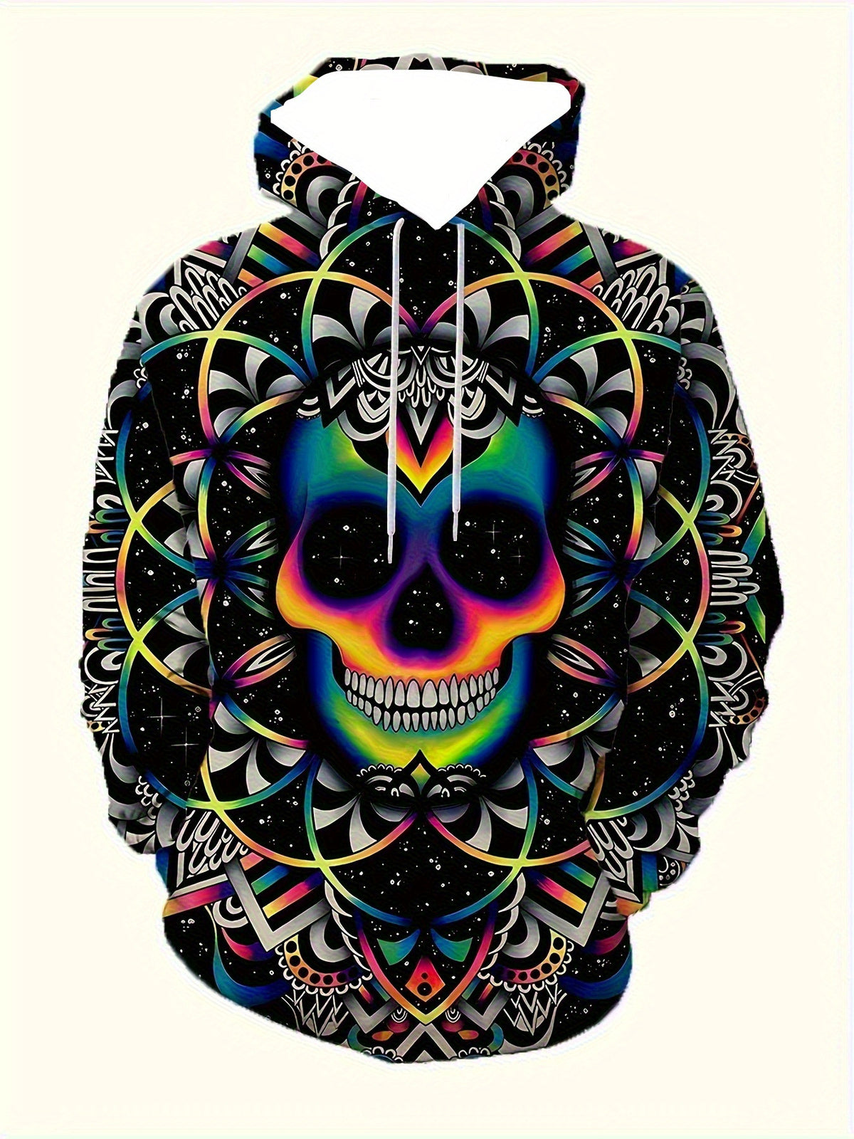 Halloween Mode Hommes Crâne Hoodie