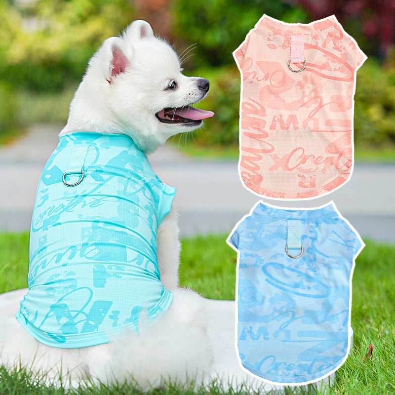 Veste de refroidissement pour les animaux de compagnie