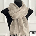 Women's Long Striped Scarf Shawl