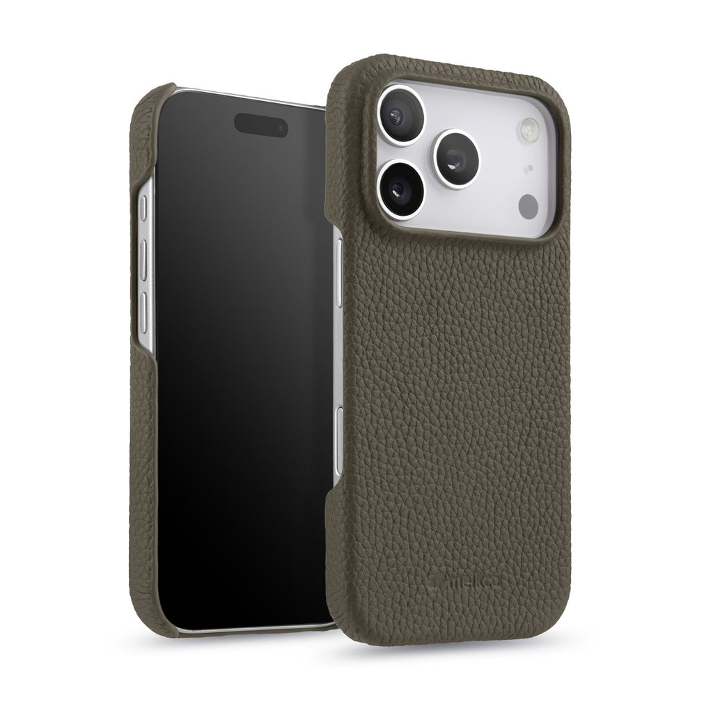 Housse de protection magnétique 17ProMax en cuir véritable