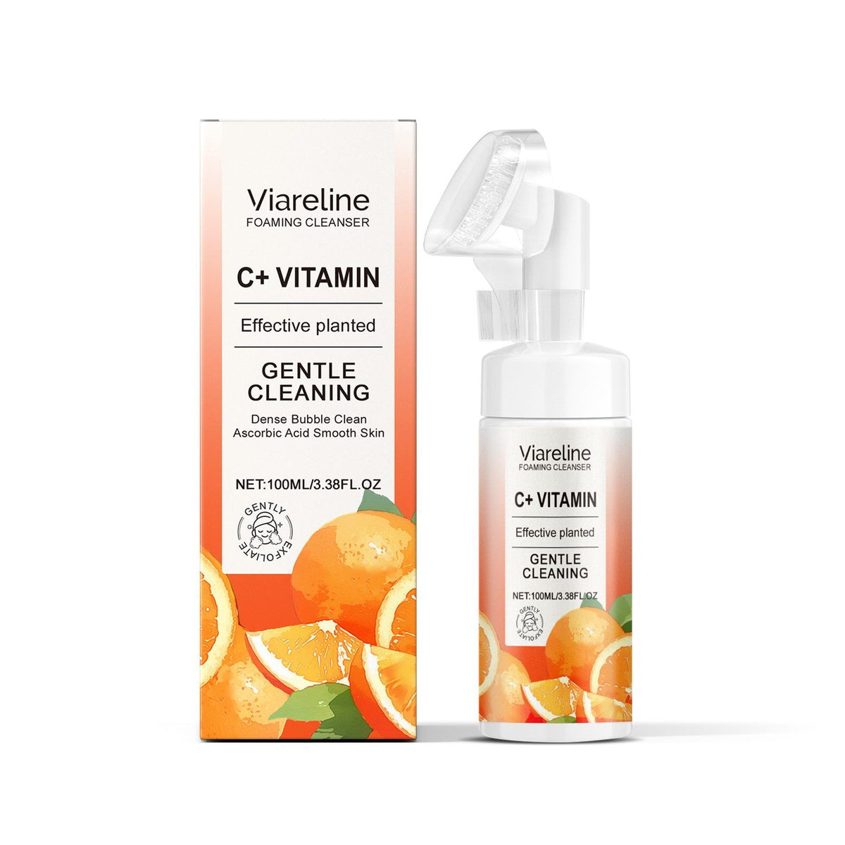 VIARELINE Vitamine C Nettoyant du visage moussant