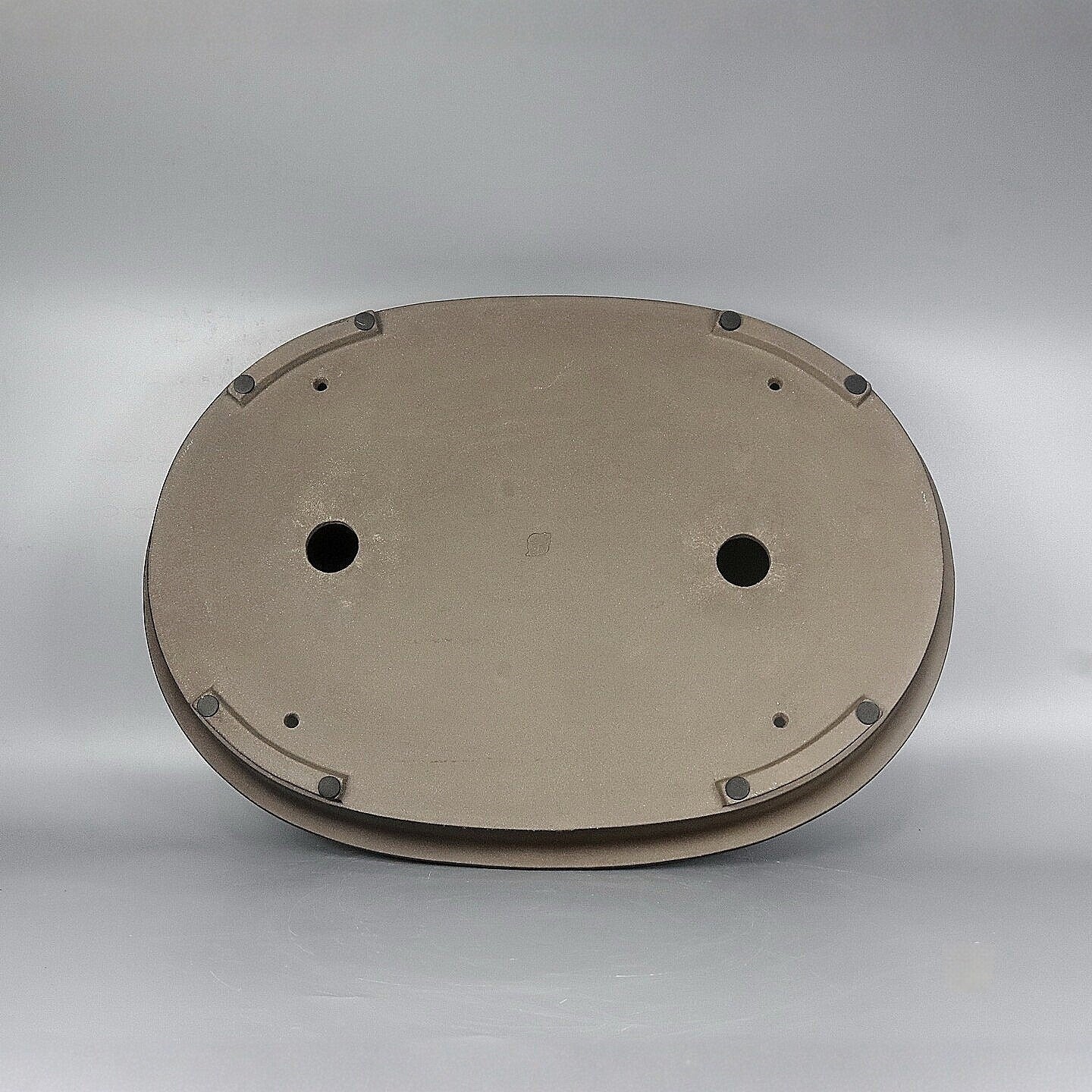 Antique-Style Ovale Shallow Basin fait main