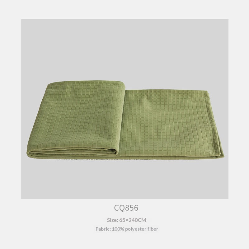Couverture à lancer vert vintage de luxe légère