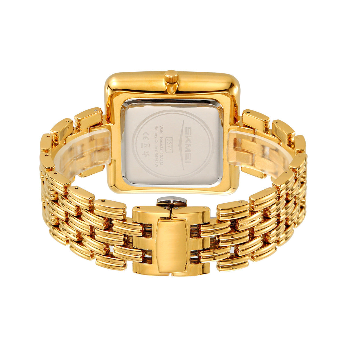 Skmei Simple Square Retro montre Quartz élégant pour homme