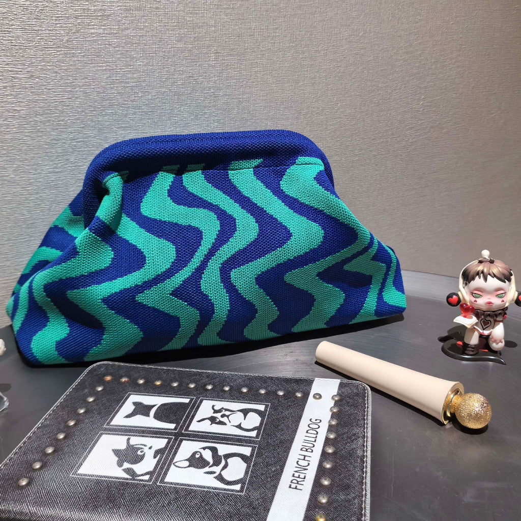 Sac à main Wavy Knit pour femmes