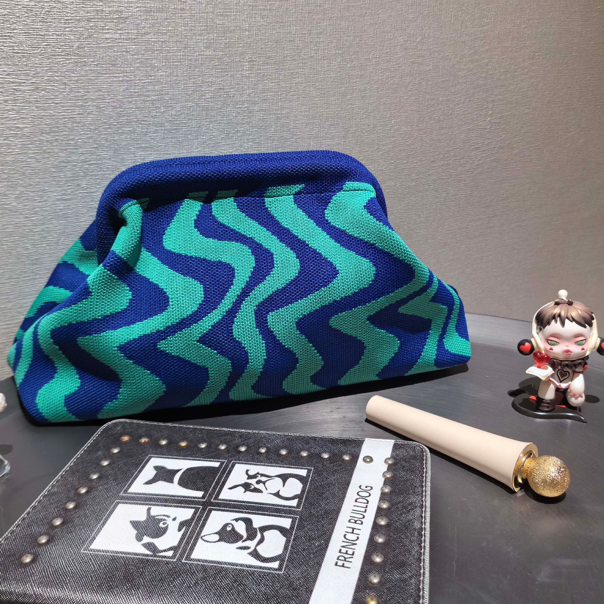 Sac à main Wavy Knit pour femmes
