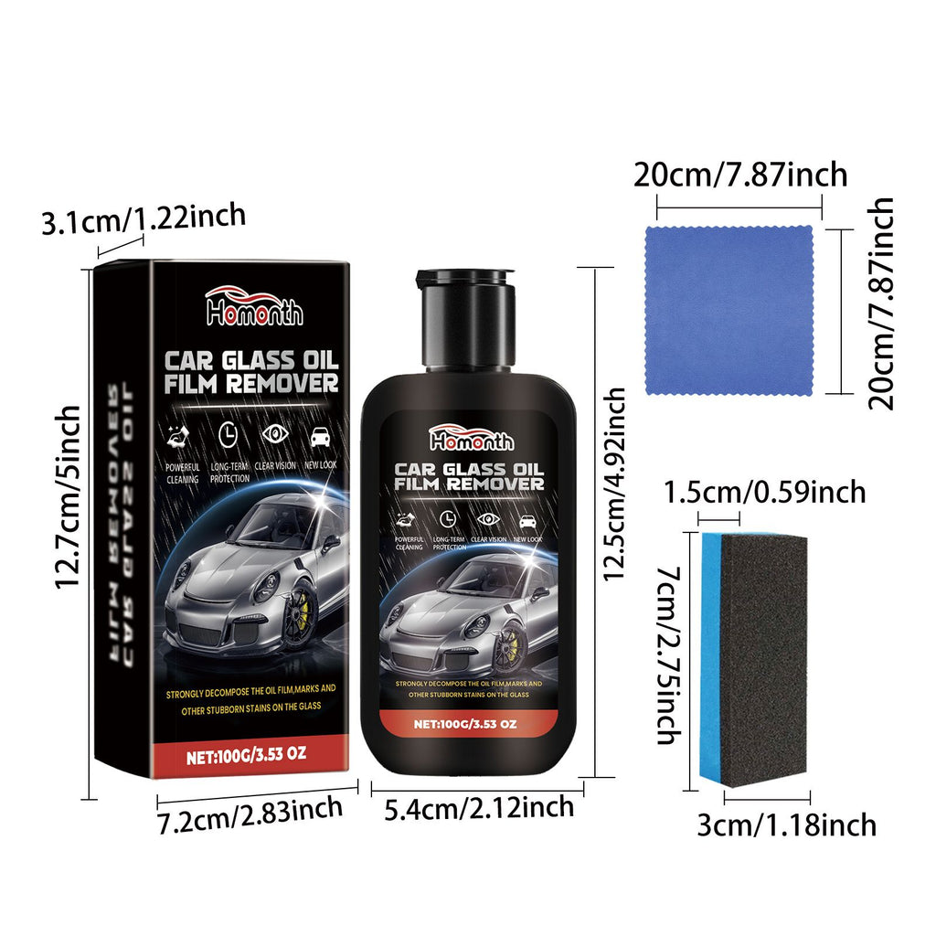 Kit d'enlèvement de film d'huile de verre automobile HOMONTH