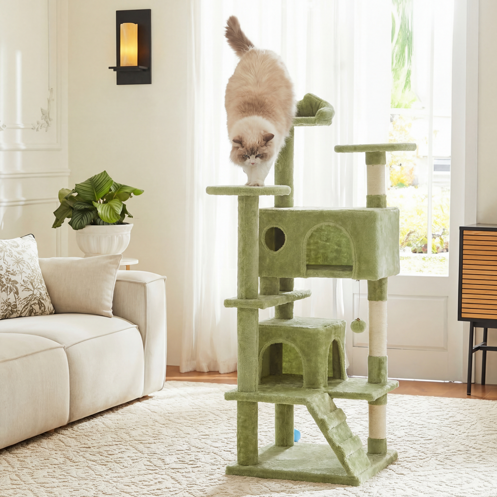 54 In Cat Tree Tower - Multi-niveaux avec sisal Grab Post