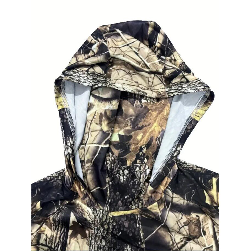 Pêche Hoodie voile chemise Surf couverture visage cou été hommes longue manches chasse Jersey