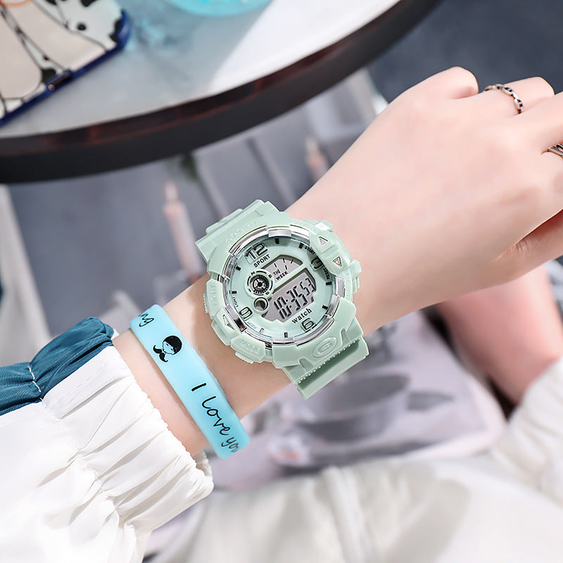 Élèves de l'école primaire et secondaire Sports Waterproof Luminous Watch