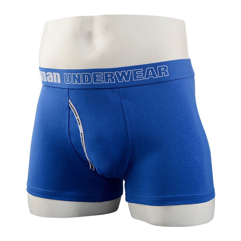 Boxers tendance et confortable en coton de dessin animé homme imprimé