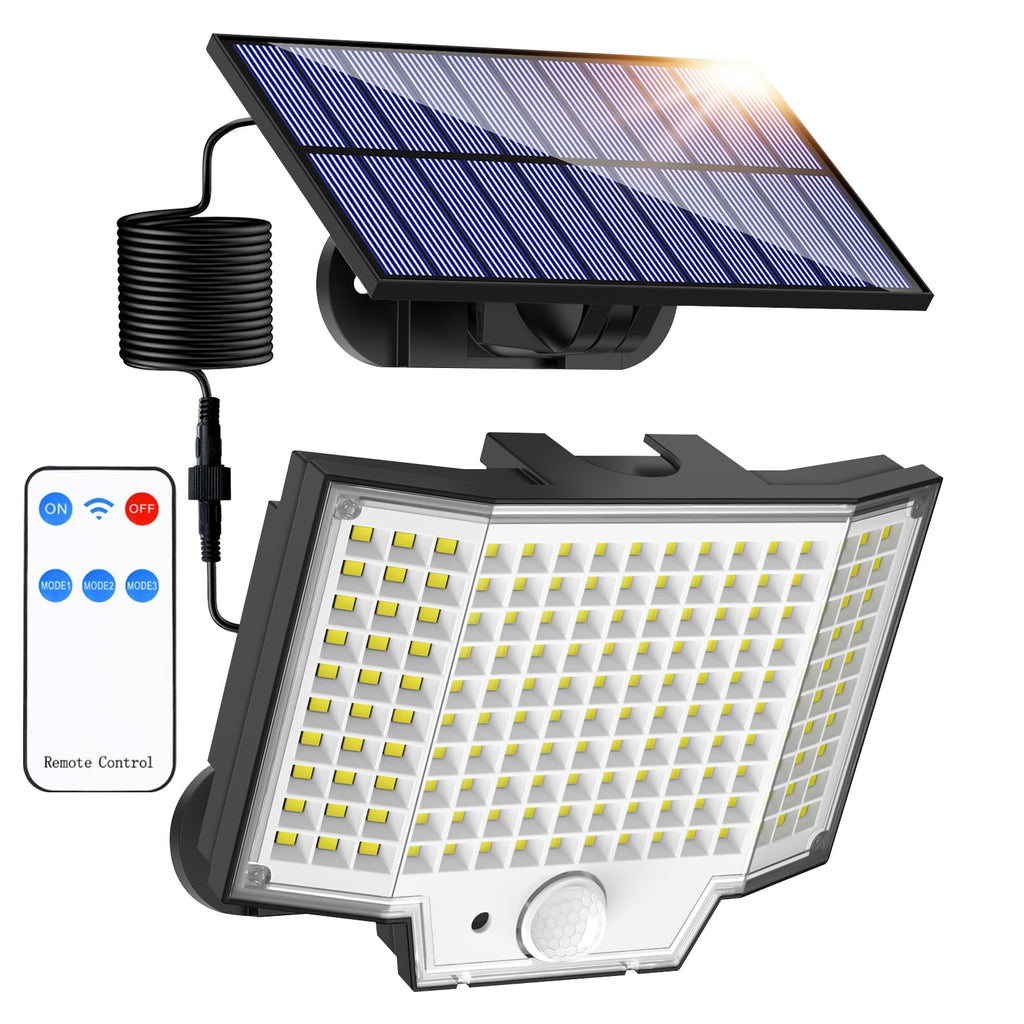 Balcon extérieur Yard Lampe LED Solar Split télécommande