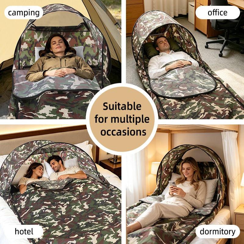 3D sleeping bag for one or two people Portable Lightweight