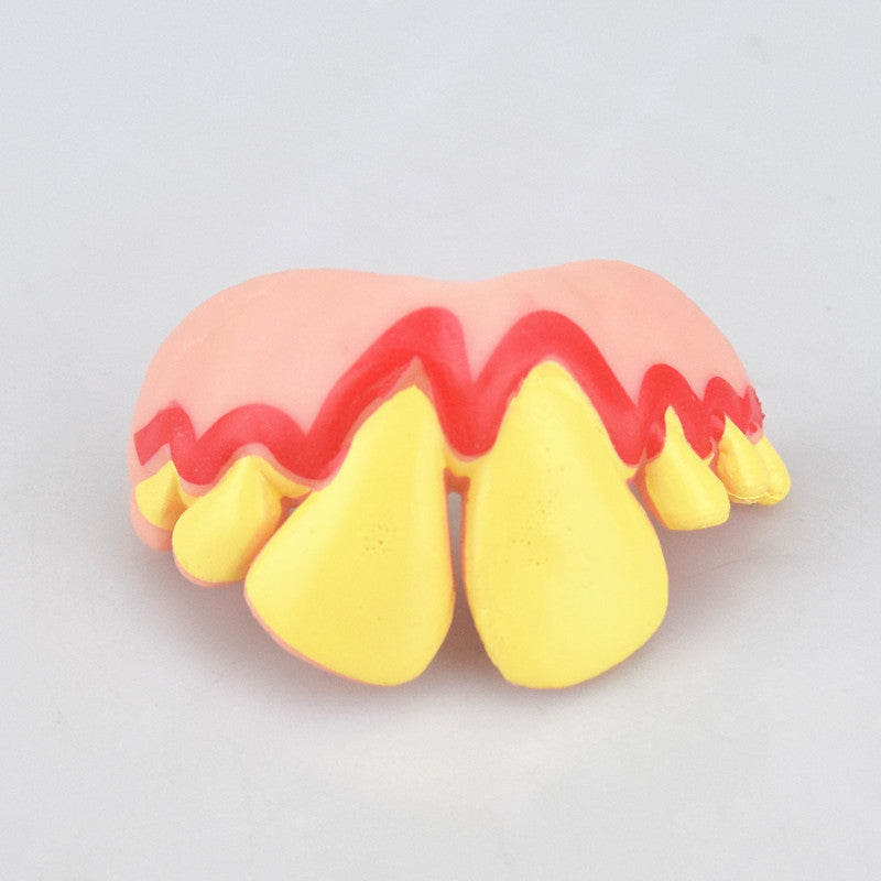 Mode simple Halloween faux jouets de dents étranges