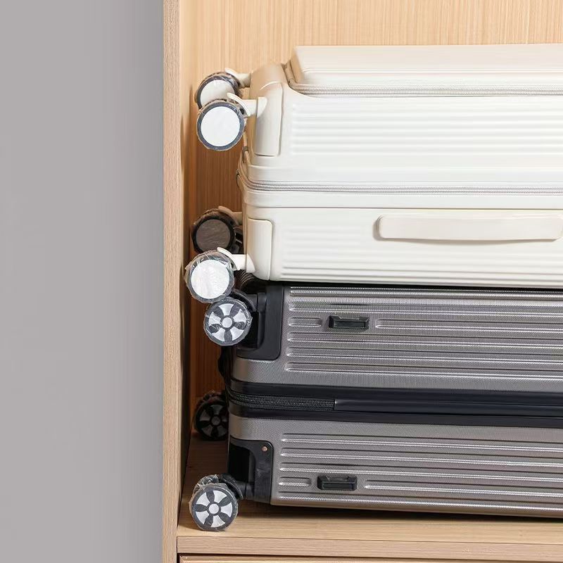 Couvertures de protection pour roues à valise jetable