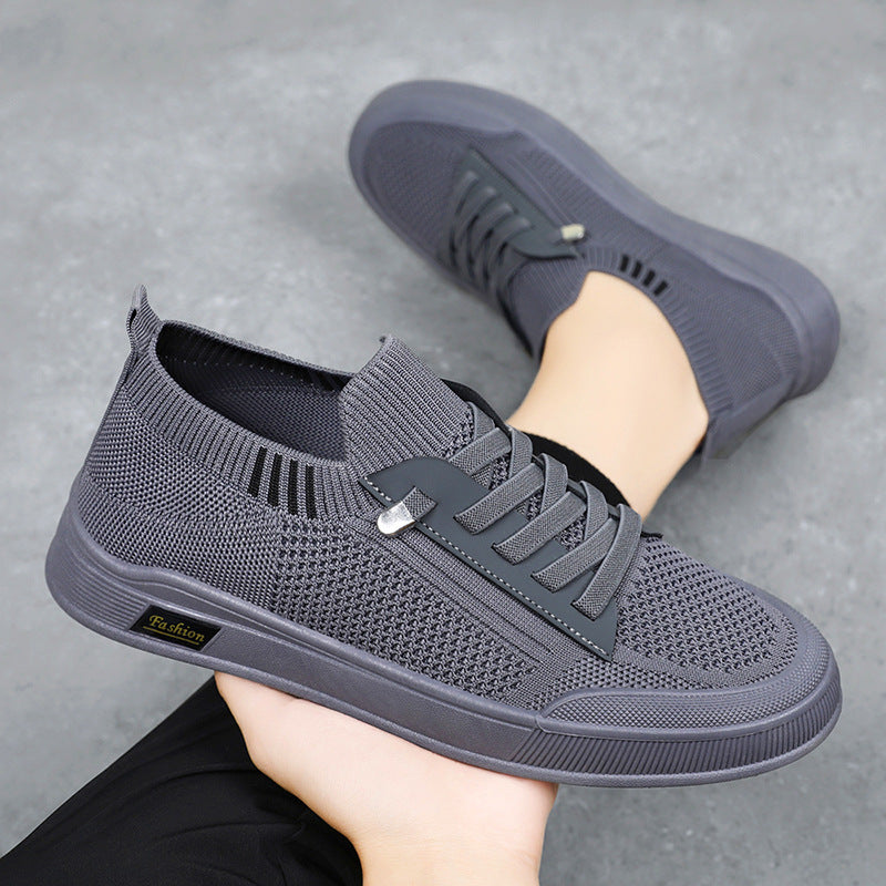 Chaussures en toile casual style coréen pour hommes