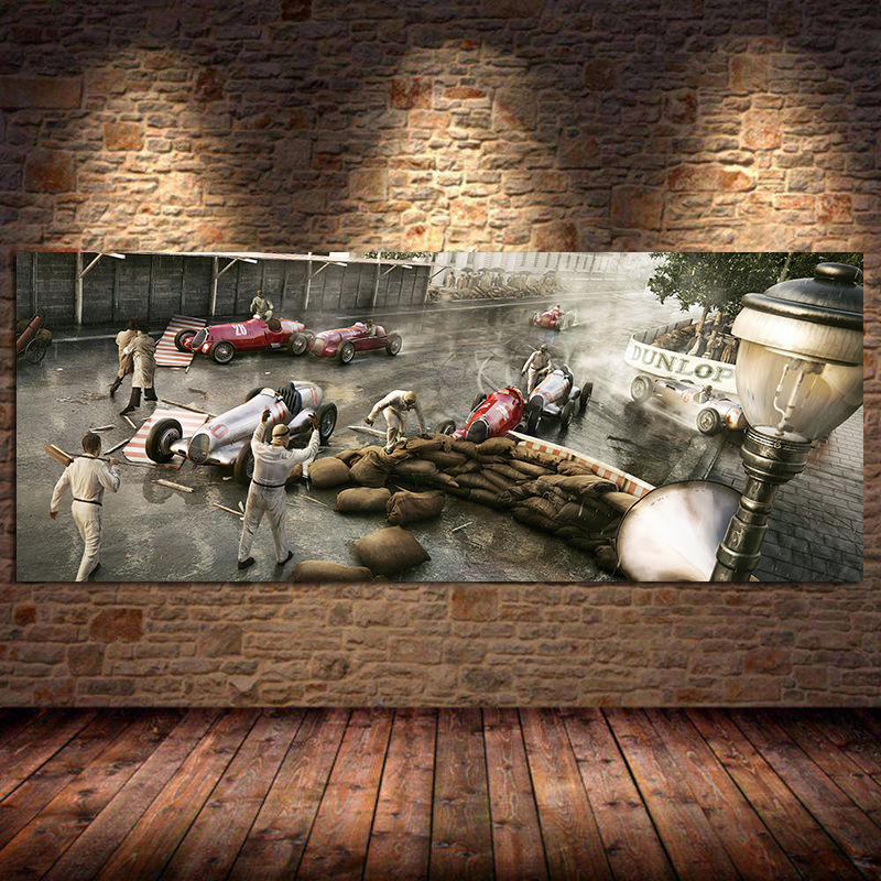 Réparation de course toile peinture affiche maison salon Décor
