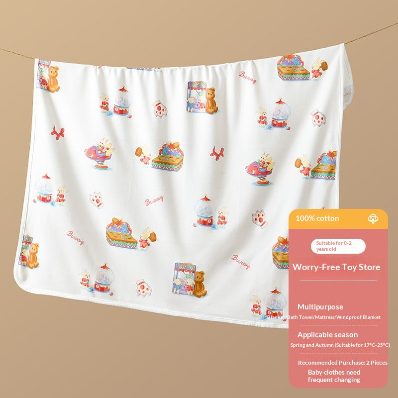Nouveau-né coton swaddle couverture dans la salle de livraison