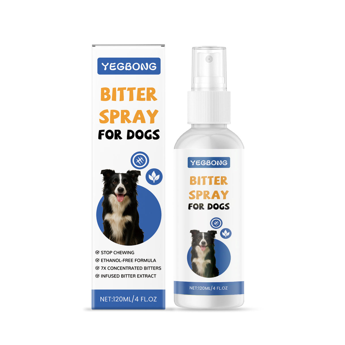 Spray anti-chewing pour chien eggbong