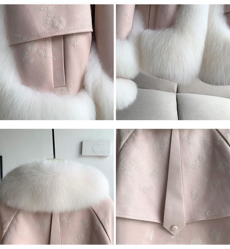 Short hiver épaissé chaud mode Jacket femmes
