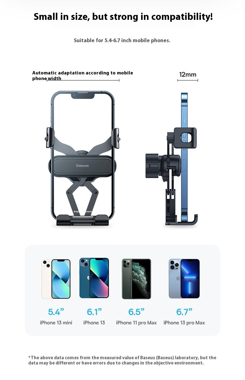 Support de téléphone mobile monté sur véhicule