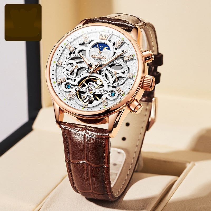 Montre Quartz de mode créative pour hommes