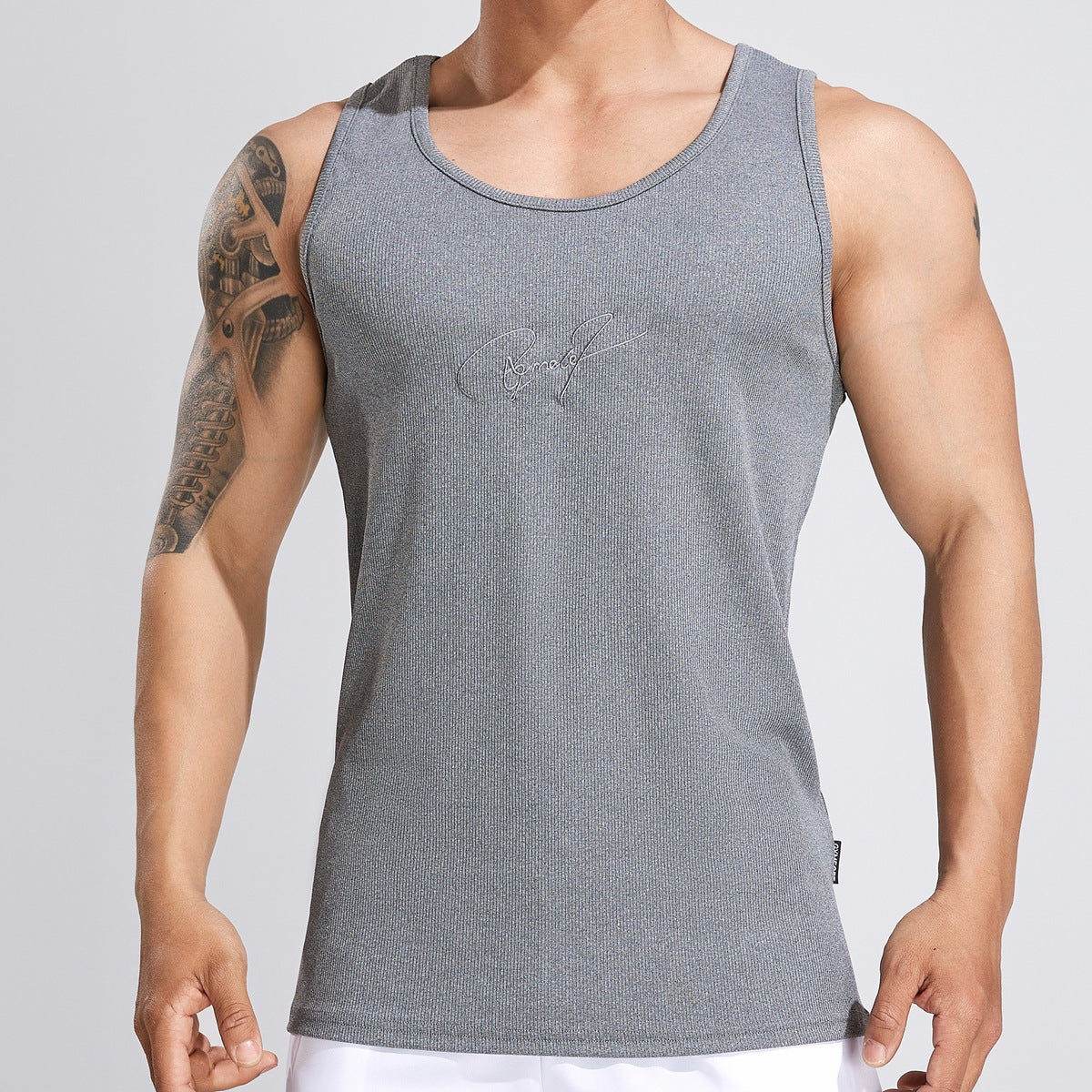 American Outdoor Running Hommes Casual Exercise Sleeveless Top