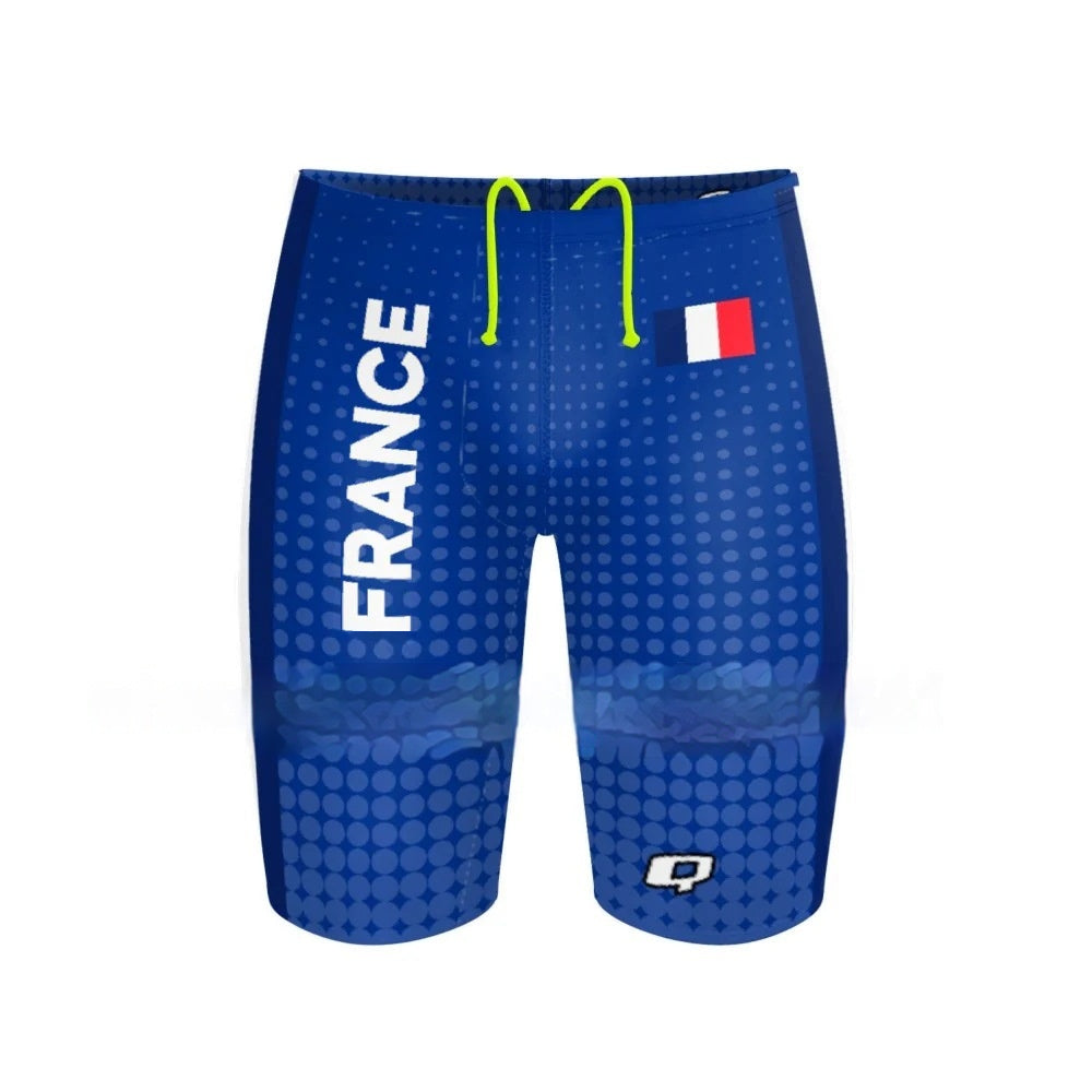Pantalons de surf à angle plat à séchage rapide pour hommes d'été