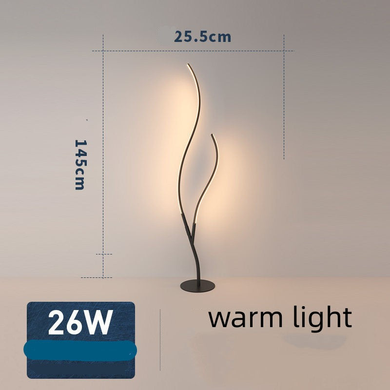 Fashion Twig Artistic Line Lampe de sol
