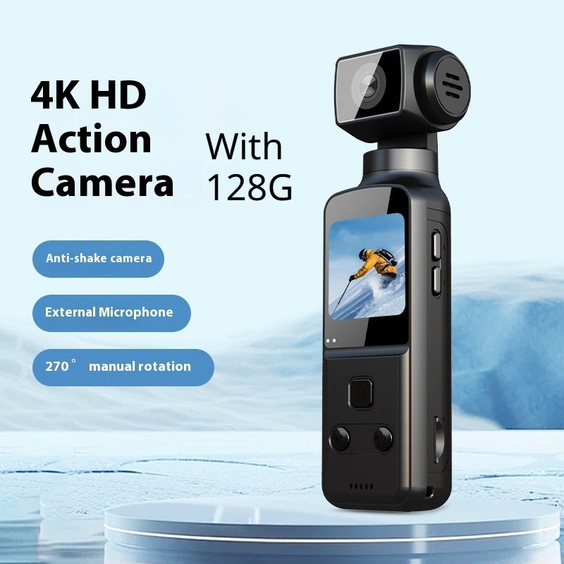 Caméra de sport 4K HD Anti Shake Pocket Mini