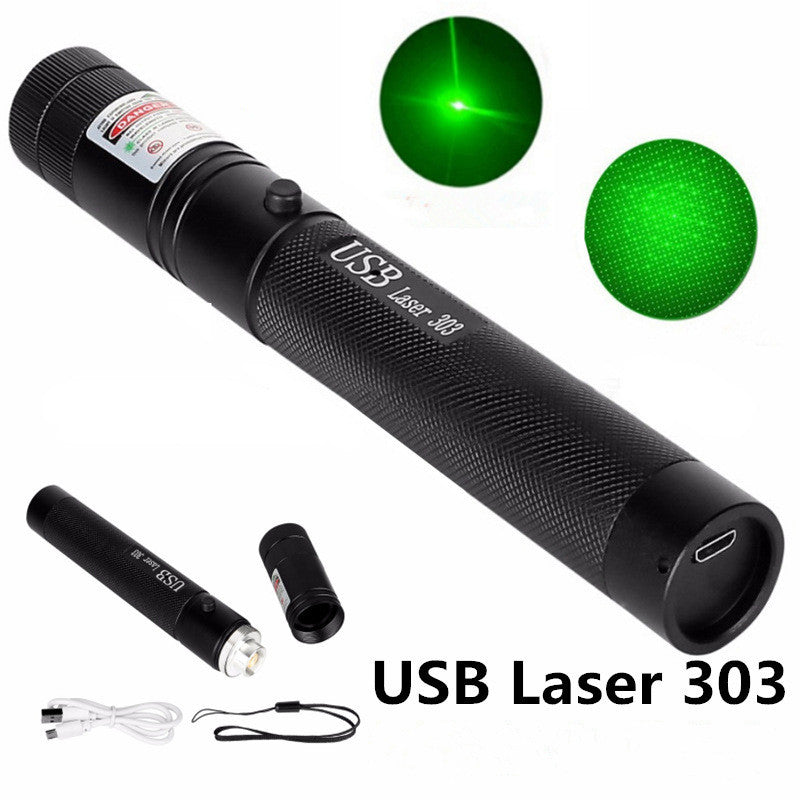 Torche laser chargeuse USB Android