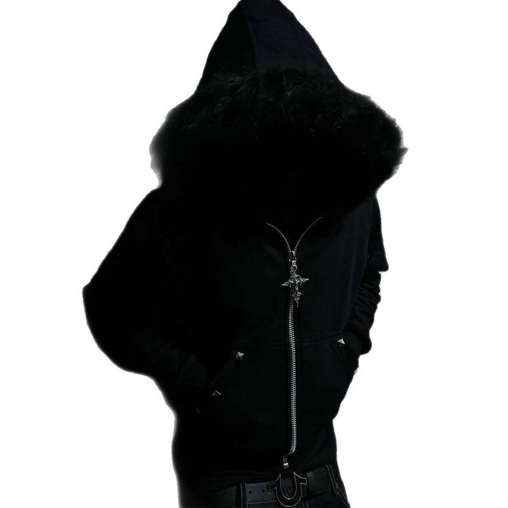 Chemise à capuche à manches longues