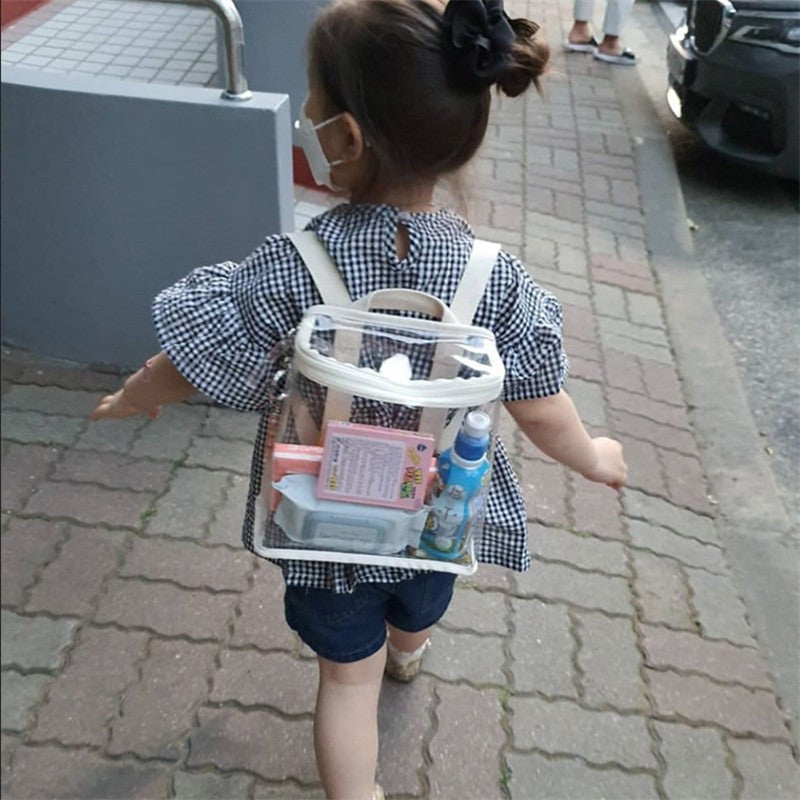 Enfants Street Shooting Outdoor Snack Toy Sac transparent