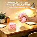Jouet de fromage pour le stress et l'anxiété Relief Soft Skin-Feel Cheese Squeeze Toy