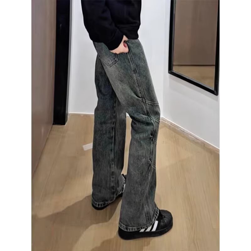 Jeans denim de taille supérieure pour femmes