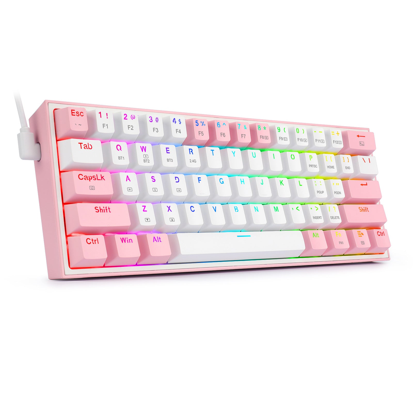 Clavier sans fil Bluetooth 61 Clé mécanique d'ordinateur