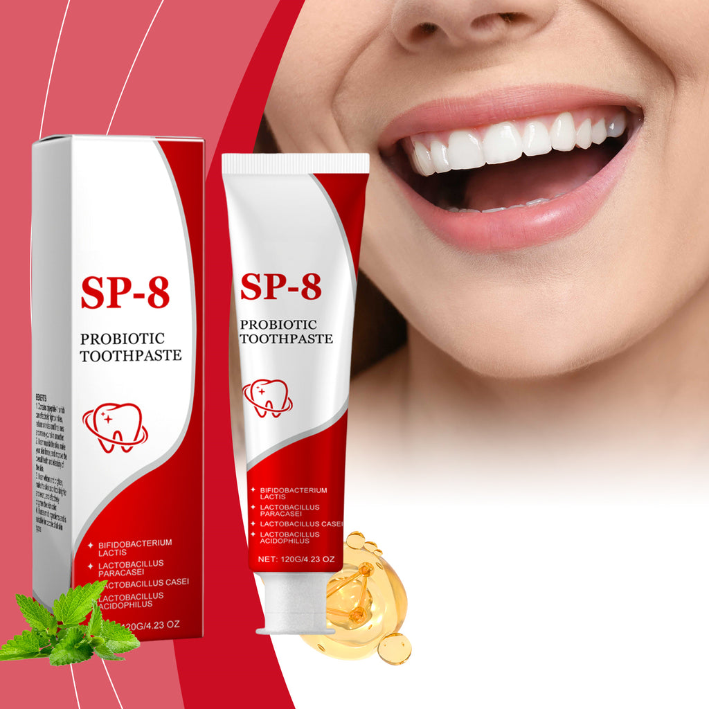 Blanchiment probiotique et dentifrice amovible 120g