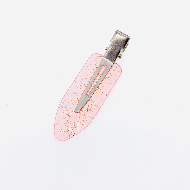 Japonais et coréen Handmade Hair Clips Ins Style Transparent Glitter Girl Seamless Diy Cr