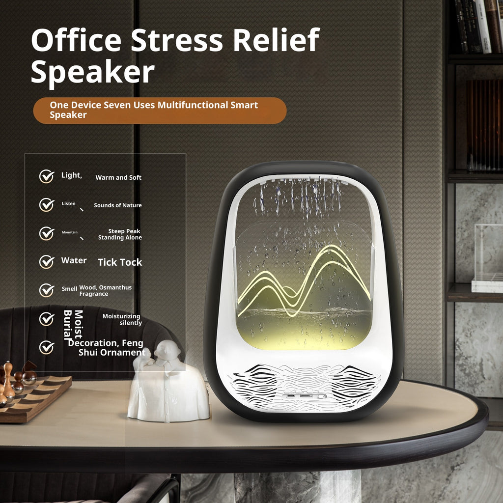 Haut-parleur Bluetooth Sleep Water Drop Décoration Haut-parleur
